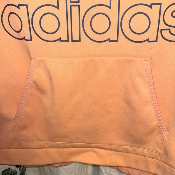 Adidas Woman’s Light Orange Hoodie - Picture 4 of 6